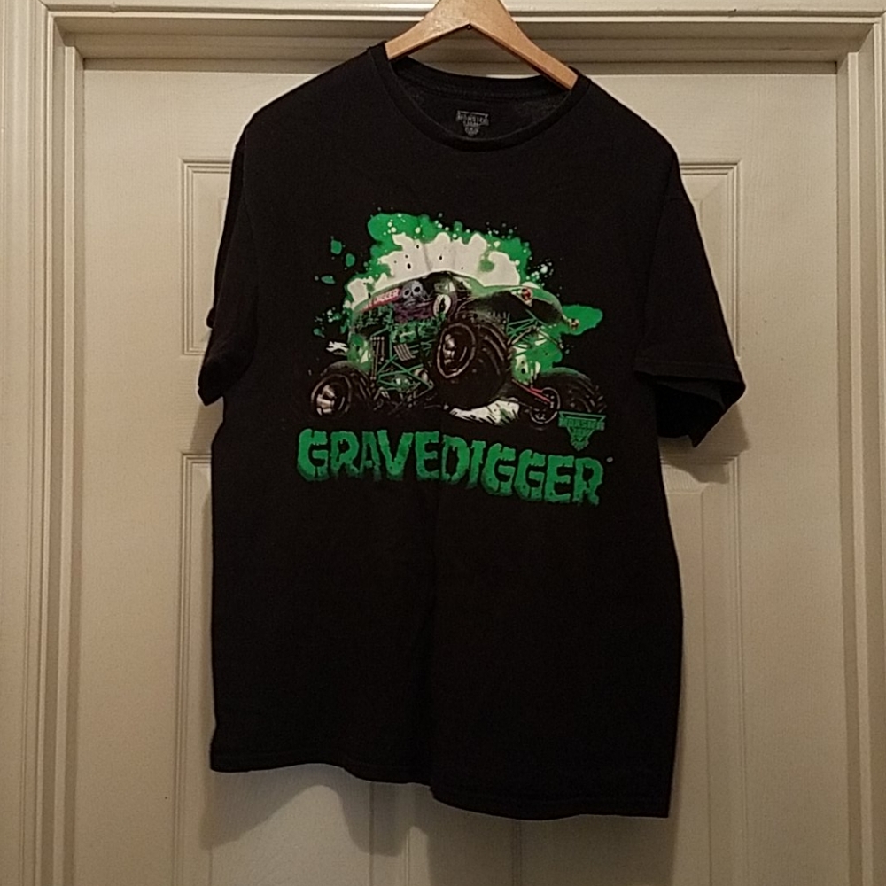 Men's monster jam t shirt